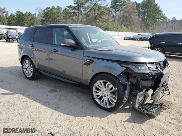 2018 Land Rover Range Rover Sport HSE with VIN SALWR2RK0JA185056, listed as a Copart auction lot 43969715 with 89,820 mi miles and Salvage Title. Bid and sale history available at carsss.com. Image 4.