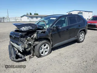 2020 Toyota RAV4 Hybrid XLE with VIN 2T3RWRFV0LW091705, listed as a Copart auction lot 58636775 with 68,534 mi miles and Salvage title. Bid and sale history available at DreamBid. Image 1.