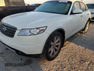 2008 Infiniti FX35 with VIN JNRAS08U28X102960, listed as a Copart auction lot 75341484 with 0 mi miles and Salvage Title. Bid and sale history available at carsss.com. Image 1.