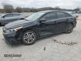 2023 Kia Forte LXS with VIN 3KPF24AD0PE644581, listed as a Copart auction lot 45402785 with 95,549 mi miles and Salvage Title. Bid and sale history available at carsss.com. Image 1.