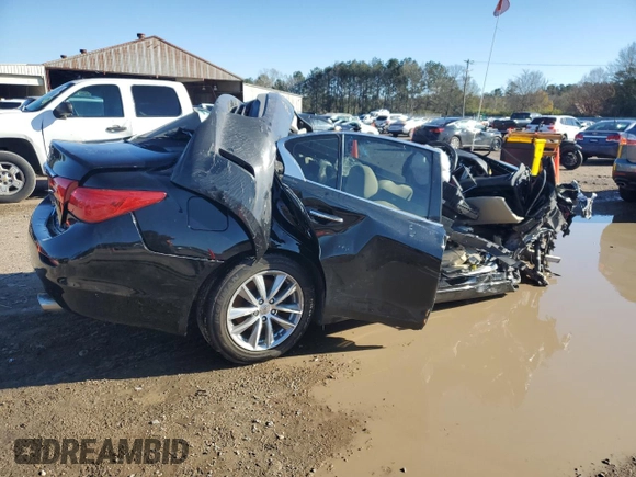 2016 Infiniti Q50 3.0t Premium with VIN JN1EV7AP1GM302186, listed as a Copart auction lot 86190194 with 0 mi miles and Salvage Title. Bid and sale history available at carsss.com. Image 3.