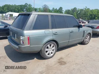 2006 Land Rover Range Rover HSE with VIN SALME15466A202423, listed as a IAAI auction lot 42596487 with 210,618 mi miles and . Bid and sale history available at DreamBid. Image 4.