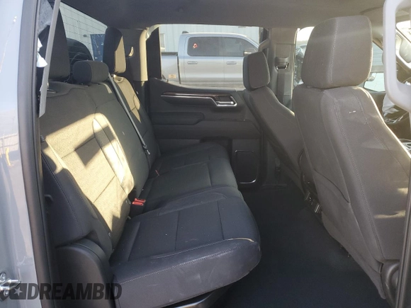 2024 Chevrolet Silverado 1500 RST with VIN 3GCPDEEK8RG396438, listed as a Copart auction lot 43966515 with 6,235 mi miles and Salvage Title. Bid and sale history available at carsss.com. Image 10.