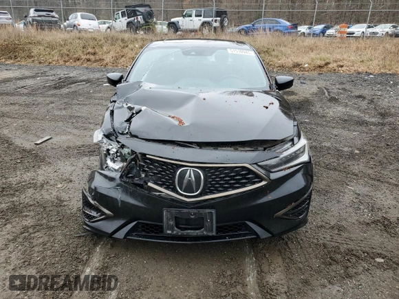 2022 Acura ILX Premium with VIN 19UDE2F80NA007870, listed as a Copart auction lot 51510945 with 79,529 mi miles and Salvage title. Bid and sale history available at DreamBid. Image 5.