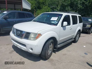 2007 Nissan Pathfinder SE with VIN 5N1AR18U17C626216, listed as a IAAI auction lot 42680663 with 167,255 mi miles and . Bid and sale history available at DreamBid. Image 2.