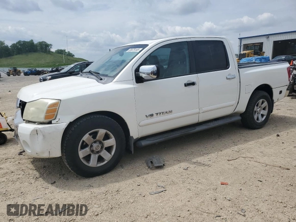 2006 Nissan Titan LE с VIN 1N6BA07A76N564080, выставлен на аукционе Copart как лот 55979155 с пробегом 104 095 миль миль и Чистый • Clean title. История ставок и продаж доступна на DreamBid. Изображение 1.