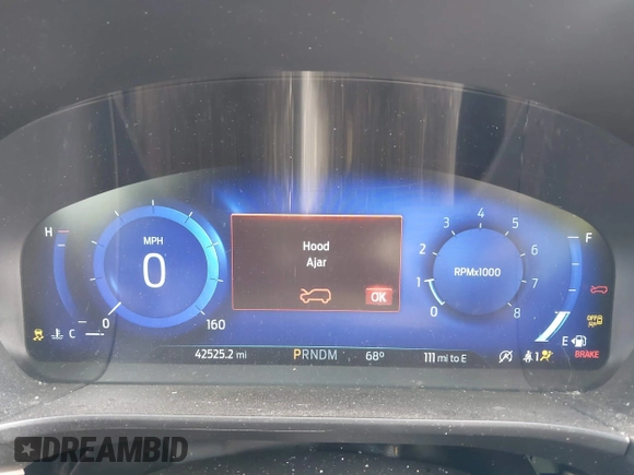 2020 Ford Escape Titanium with VIN 1FMCU9J98LUC00068, listed as a IAAI auction lot 41843755 with 42,525 mi miles and . Bid and sale history available at DreamBid. Image 7.