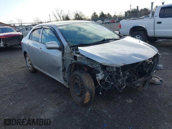 2009 Toyota Corolla with VIN 2T1BU40E09C150287, listed as a IAAI auction lot 41729482 with 103,712 mi miles. Bid and sale history available at carsss.com. Image 1.
