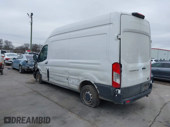 2021 Ford Transit Cargo with VIN 1FTBR1X82MKA98734, listed as a IAAI auction lot 41424123 with 84,453 mi miles and . Bid and sale history available at DreamBid. Image 3.