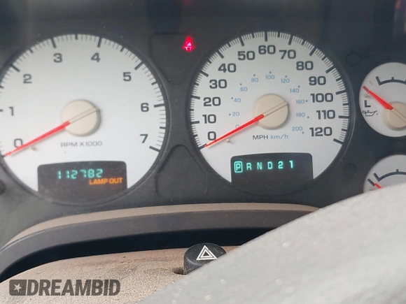 2002 Dodge 1500 z VIN 1D7HA16N62J201753, wystawiony jako IAAI lot #42400336 z przebiegiem 112 782 mil mil oraz . Historia ofert i sprzedaży dostępna na DreamBid. Obrazek 15.