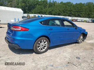 2020 Ford Fusion SE with VIN 3FA6P0HD9LR259402, listed as a Copart auction lot 61955965 with 59,814 mi miles and Salvage title. Bid and sale history available at DreamBid. Image 3.