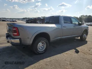2024 Ram 3500 Longhorn with VIN 3C63RRKL2RG152831, listed as a Copart auction lot 72599764 with 3,725 mi miles and Salvage Title. Bid and sale history available at carsss.com. Image 3.