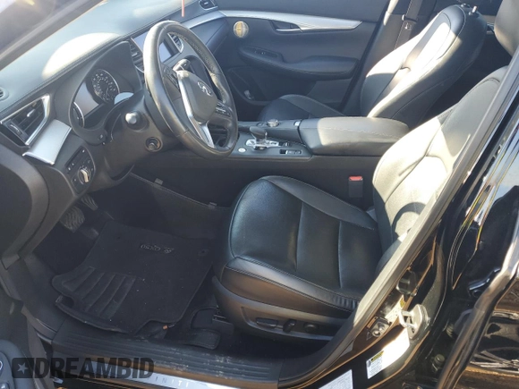 2020 Infiniti QX50 Luxe with VIN 3PCAJ5M35LF111703, listed as a Copart auction lot 77794333 with 31,785 mi miles and Salvage title. Bid and sale history available at DreamBid. Image 7.
