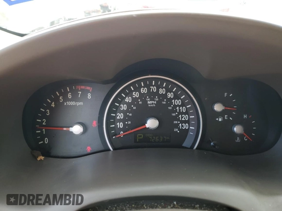 2012 Kia Sedona LX with VIN KNDMG4C70C6463772, listed as a Copart auction lot 63697464 with 72,637 mi miles and Salvage Title. Bid and sale history available at carsss.com. Image 9.