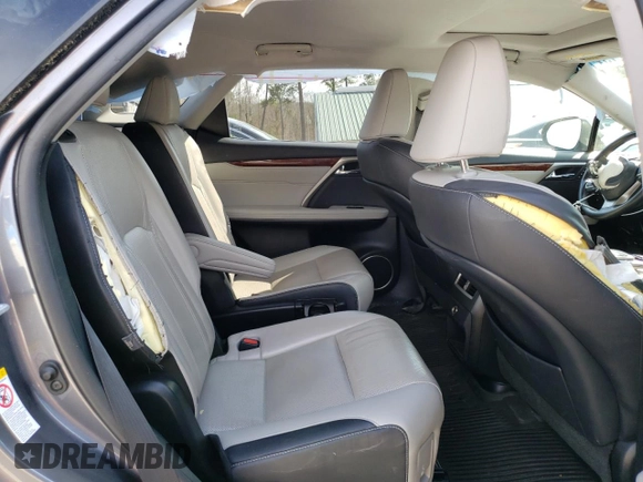 2018 Lexus RX 350L Premium with VIN JTJDZKCA8J2009751, listed as a Copart auction lot 51042215 with 104,454 mi miles and Salvage Title. Bid and sale history available at DreamBid. Image 11.