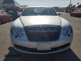 2006 Bentley Flying Spur with VIN SCBBR53W26C039713, listed as a Copart auction lot 54898965 with 75,431 mi miles and Salvage Title. Bid and sale history available at DreamBid. Image 5.