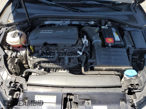 2017 Audi A3 Sedan Premium Plus with VIN WAUJ8GFF4H1067687, listed as a Copart auction lot 50927364 with 61,292 mi miles. Bid and sale history available at carsss.com. Image 11.