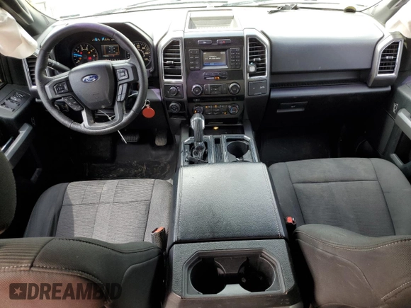 2016 Ford F-150 XL with VIN 1FTEW1CF0GKD26664, listed as a Copart auction lot 60798385 with 117,059 mi miles and Salvage title. Bid and sale history available at DreamBid. Image 8.