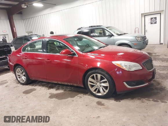 2015 Buick Regal with VIN 2G4GK5EX4F9284884, listed as a IAAI auction lot 41048709 with 135,227 mi miles and . Bid and sale history available at DreamBid. Image 13.