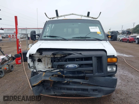 2008 Ford Econoline Cargo Commercial with VIN 1FTNE24L38DB50342, listed as a IAAI auction lot 41422323 with 318,790 mi miles and . Bid and sale history available at DreamBid. Image 13.