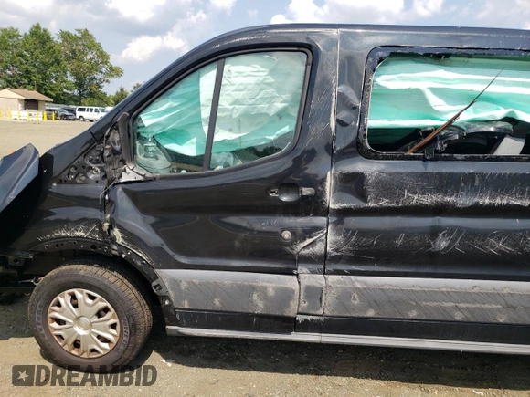 2015 Ford Transit XL with VIN 1FBZX2YM7FKA67377, listed as a Copart auction lot 65688204 with Not provided miles and Salvage title. Bid and sale history available at DreamBid. Image 7.