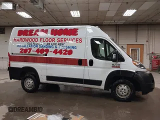 2019 Ram ProMaster Cargo with VIN 3C6TRVBG8KE501956, listed as a IAAI auction lot 41028829 with 172,190 mi miles and . Bid and sale history available at DreamBid. Image 13.
