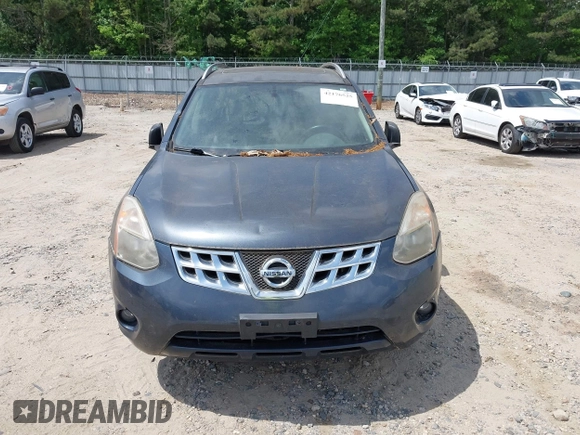 2013 Nissan Rogue S with VIN JN8AS5MVXDW116413, listed as a IAAI auction lot 42176525 with 289,000 mi miles and . Bid and sale history available at DreamBid. Image 6.