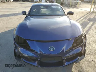 2020 Toyota GR Supra 3.0 with VIN WZ1DB4C02LW032496, listed as a Copart auction lot 82842994 with 946 mi miles and Salvage Title. Bid and sale history available at carsss.com. Image 5.