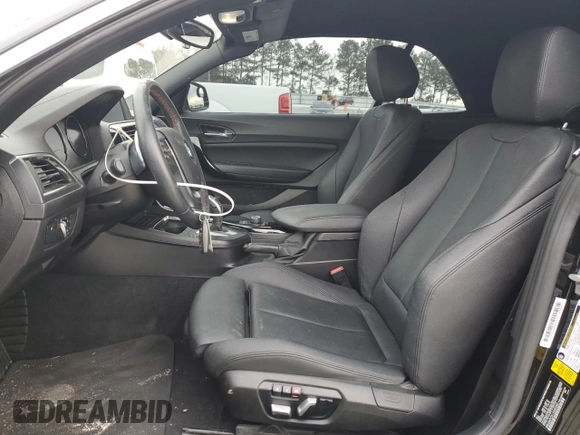 2018 BMW 2 Series 230i with VIN WBA2M7C51JVA97243, listed as a Copart auction lot 42369135 with 52,606 mi miles and Salvage Title. Bid and sale history available at carsss.com. Image 7.