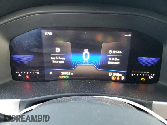 2023 Volkswagen Atlas SE with VIN 1V2DC2CAXPC206359, listed as a Copart auction lot 81641894 with 28,921 mi miles and Salvage title. Bid and sale history available at DreamBid. Image 9.