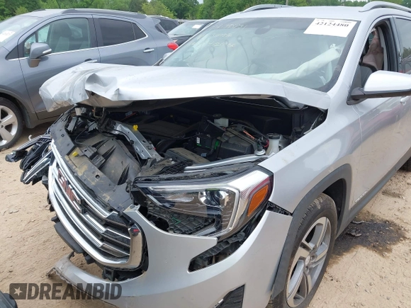 2020 GMC Terrain SLT z VIN 3GKALPEV3LL307876, wystawiony jako IAAI lot #42124480 z przebiegiem Nie podano mil oraz . Historia ofert i sprzedaży dostępna na DreamBid. Obrazek 6.