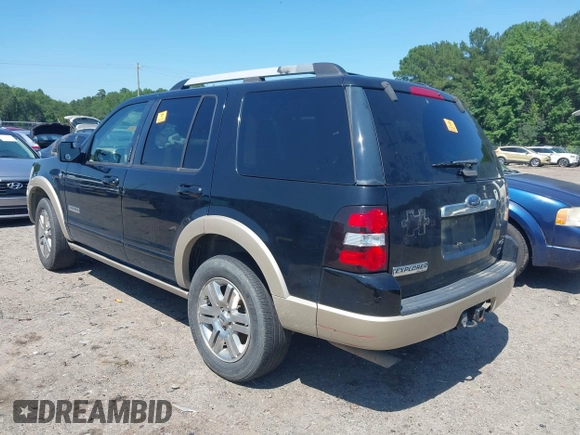 2007 Ford Explorer Eddie Bauer with VIN 1FMEU64867UB81262, listed as a IAAI auction lot 42558524 with 185,471 mi miles and . Bid and sale history available at DreamBid. Image 3.