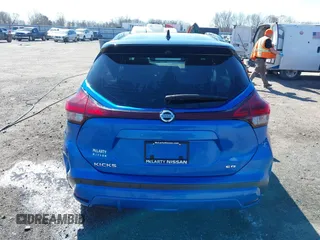 2021 Nissan Kicks SR with VIN 3N1CP5DV3ML561218, listed as a IAAI auction lot 41691829 with 99,361 mi miles. Bid and sale history available at carsss.com. Image 16.