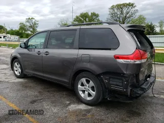 2013 Toyota Sienna LE AAS with VIN 5TDKK3DC1DS308855, listed as a Copart auction lot 55651635 with 160,019 mi miles and Salvage Title. Bid and sale history available at carsss.com. Image 2.