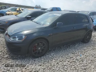 2016 Volkswagen Golf GTI SE with VIN 3VW4T7AU8GM035795, listed as a Copart auction lot 66616134 with 90,131 mi miles and Salvage Title. Bid and sale history available at carsss.com. Image 1.
