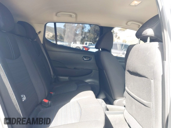 2023 Nissan LEAF S with VIN 1N4AZ1BV5PC554920, listed as a IAAI auction lot 41840547 with 22,329 mi miles and . Bid and sale history available at DreamBid. Image 8.