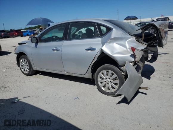 2016 Nissan Sentra SV with VIN 3N1AB7AP6GY222032, listed as a Copart auction lot 52602435 with 32,131 mi miles and Salvage Title. Bid and sale history available at DreamBid. Image 2.