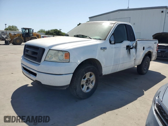 2006 Ford F-150 XL with VIN 1FTRF12236NA49053, listed as a Copart auction lot 53958585 with 170,284 mi miles and Salvage title. Bid and sale history available at DreamBid. Image 1.
