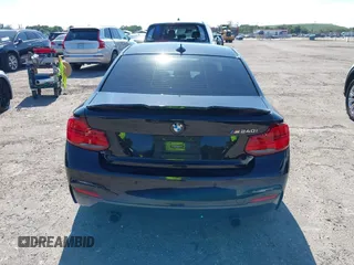 2019 BMW 2 Series M240i with VIN WBA2J5C53KVC07918, listed as a IAAI auction lot 42039042 with 46,133 mi miles and . Bid and sale history available at carsss.com. Image 16.
