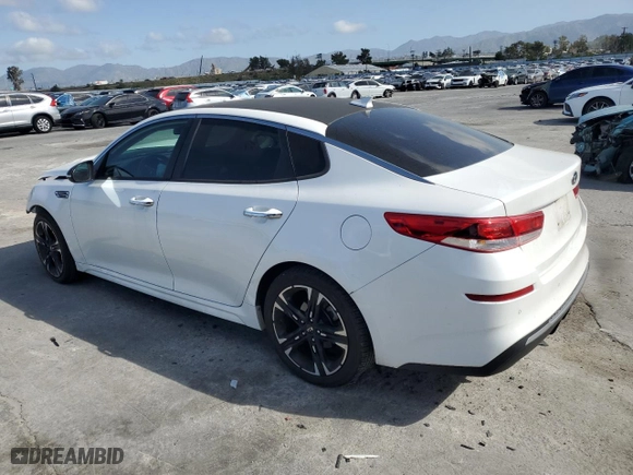 2019 Kia Optima S with VIN 5XXGT4L33KG333765, listed as a Copart auction lot 51657485 with 79,986 mi miles and Salvage Title. Bid and sale history available at carsss.com. Image 2.