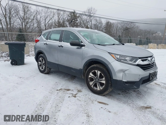 2018 Honda CR-V LX with VIN 2HKRW6H34JH201072, listed as a IAAI auction lot 41636319 with 152,705 mi miles. Bid and sale history available at carsss.com. Image 1.