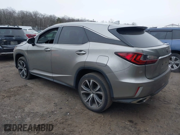 2019 Lexus RX with VIN 2T2BZMCA0KC184967, listed as a IAAI auction lot 41614592 with 35,860 mi miles. Bid and sale history available at carsss.com. Image 3.