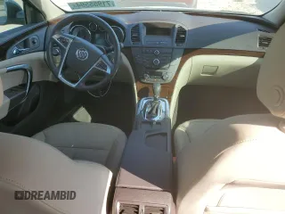 2011 Buick Regal CXL Turbo TO6 with VIN W04G05GV0B1101155, listed as a Copart auction lot 71955594 with 60,414 mi miles and Salvage Title. Bid and sale history available at carsss.com. Image 8.