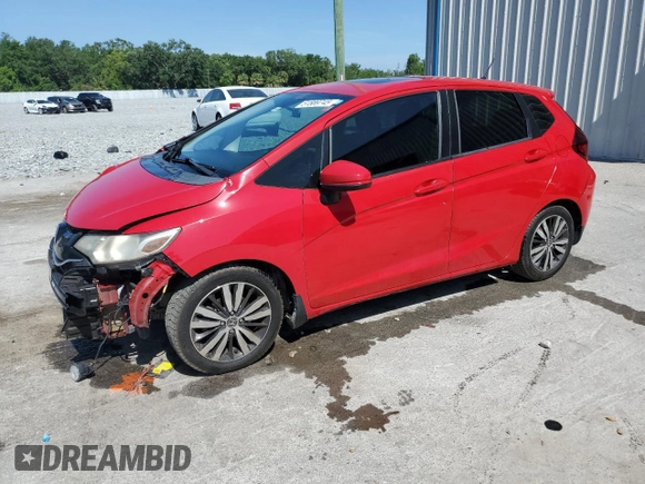 2015 Honda Fit EX-L with VIN 3HGGK5H86FM776253, listed as a Copart auction lot 51589745 with 121,977 mi miles and Salvage Title. Bid and sale history available at carsss.com. Image 1.