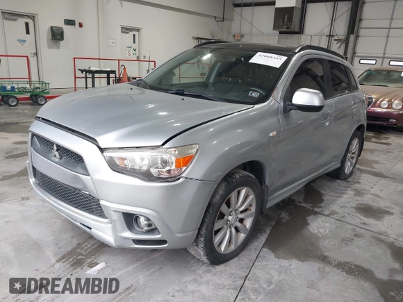 2011 Mitsubishi Outlander Sport SE with VIN JA4AR4AU8BZ001294, listed as a IAAI auction lot 42068445 with 152,718 mi miles. Bid and sale history available at carsss.com. Image 2.