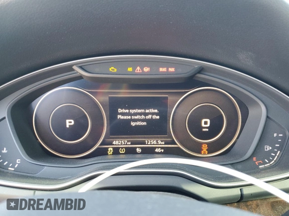2019 Audi Q5 Prestige with VIN WA1CNAFY2K2053835, listed as a Copart auction lot 46736325 with 48,257 mi miles and Salvage Title. Bid and sale history available at carsss.com. Image 9.