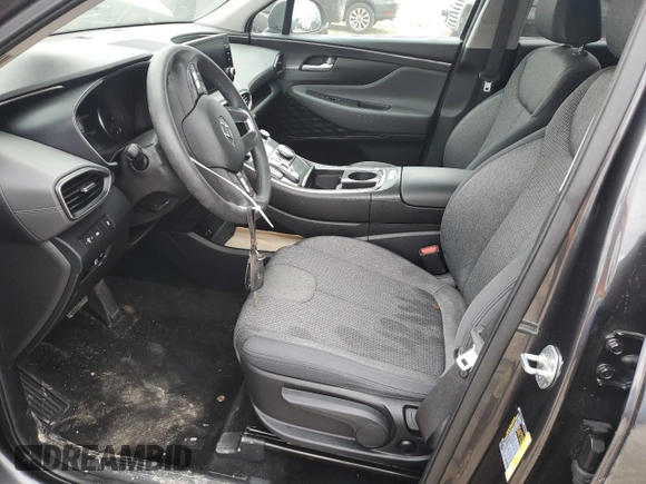2021 Hyundai Santa Fe SE with VIN 5NMS1DAJ3MH369641, listed as a Copart auction lot 44532195 with 99,463 mi miles and Salvage Title. Bid and sale history available at carsss.com. Image 7.