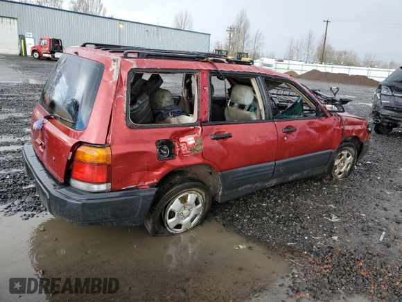 1999 Subaru Forester L with VIN JF1SF6351XG730184, listed as a Copart auction lot 46550325 with 0 mi miles and Salvage Title. Bid and sale history available at carsss.com. Image 3.