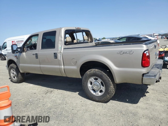 2010 Ford Super Duty F-250 SRW XL with VIN 1FTSW2BRXAEB30015, listed as a Copart auction lot 52293465 with 0 mi miles and Salvage Title. Bid and sale history available at carsss.com. Image 2.