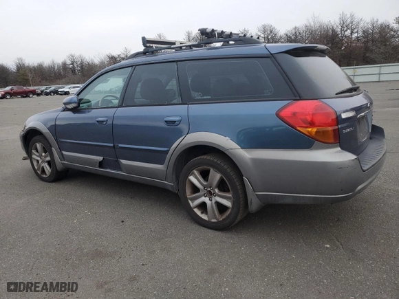 2005 Subaru Legacy Wagon (Natl) Outback R L.L. Bean Edition with VIN 4S4BP86C754346207, listed as a Copart auction lot 46219115 with 191,293 mi miles and Non Repairable. Bid and sale history available at carsss.com. Image 2.